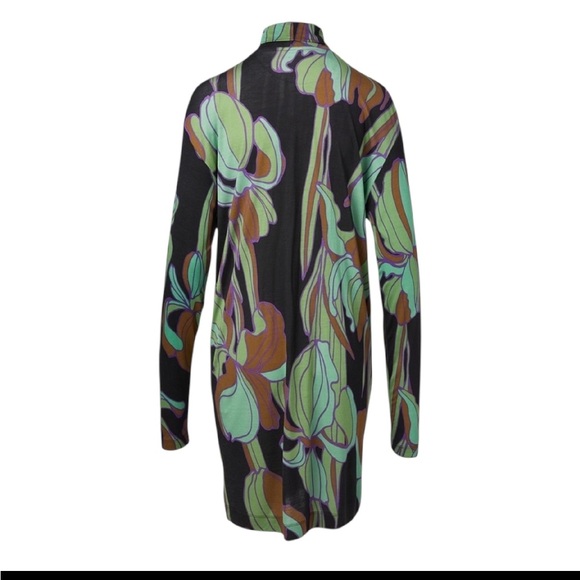 Dries Van Noten Hable Floral Long Sleeve Dress - Picture 3 of 4